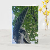 “Descension of Shelter” Condoleancekaart Kaart (Gele Bloem)