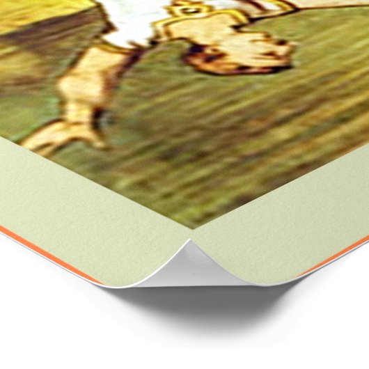 Descente d'Absalon ~  Circus Poster (Hoek)