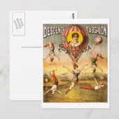 Descente d'Absalon par Miss Stena Briefkaart (Voorkant / Achterkant)