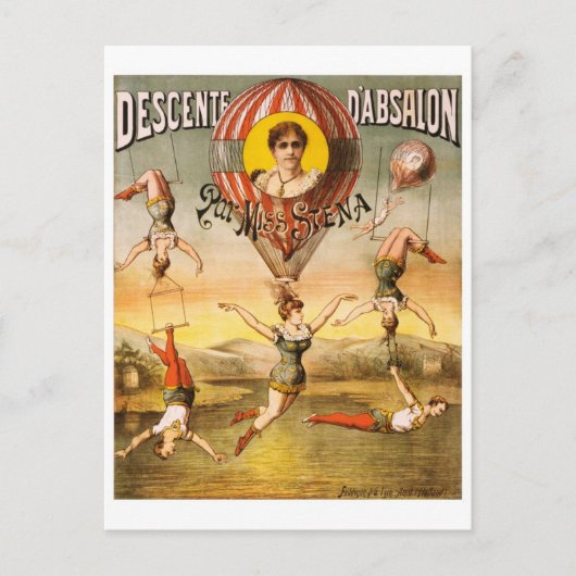 Descente d'Absalon par Miss Stena Briefkaart (Voorkant)