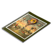 Descente d'Absalon par Miss Stena  Circus Notitieboek (Linkerzijde)