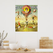 Descente d'Absalon van Miss Stena. Poster (Keuken)