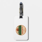 Deschutes National Forest Bagagelabel (Achterkant verticaal)