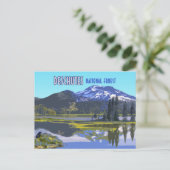 Deschutes National Forest Oregon  Briefkaart (Staand voorkant)