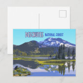 Deschutes National Forest Oregon  Briefkaart (Voorkant / Achterkant)
