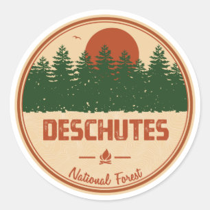 Deschutes National Forest Ronde Sticker