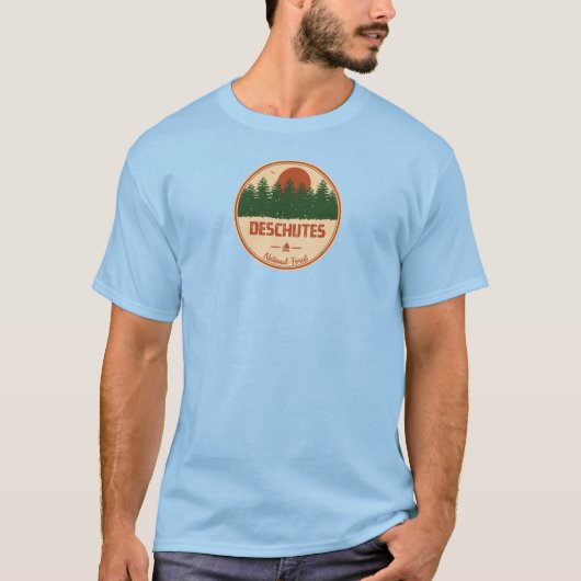 Deschutes National Forest T-shirt (Voorkant)