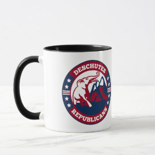 Deschutes Republicans 2023 NEW Logo Coffee Cup Mok