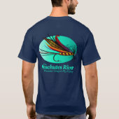 Deschutes River (fly) T-shirt (Achterkant)