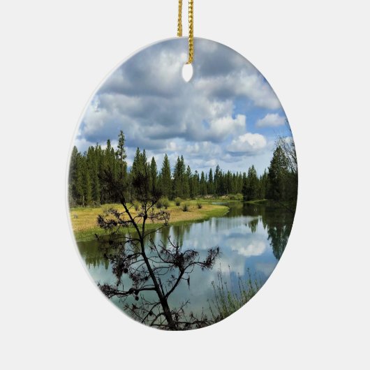 Deschutes River, OF Keramisch Ornament (Rechts)