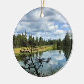 Deschutes River, OF Keramisch Ornament (Links)