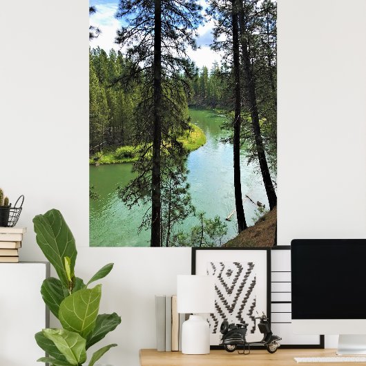 Deschutes River, OF Poster (Thuiskantoor)
