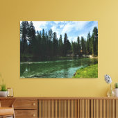 Deschutes River Oregon Canvas Afdruk (Insitu (Woonkamer))