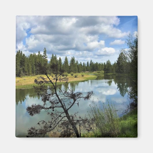 Deschutes River Oregon Magneet (Voorkant)