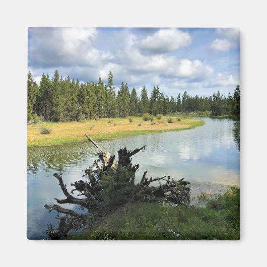 Deschutes River Oregon Magneet (Voorkant)