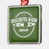 Deschutes River Oregon Metalen Ornament (Links)