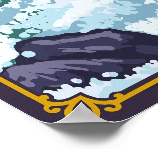 Deschutes River Rafting - Bend, of reisposter Poster (Hoek)