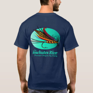 Deschutes River (vlieg) T-shirt