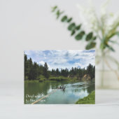 Deschutes rivier, Oregon ansichtkaart Briefkaart (Staand voorkant)