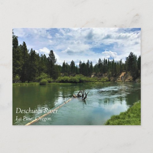 Deschutes rivier, Oregon ansichtkaart Briefkaart (Voorkant)
