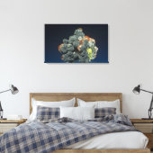 Descloizite op calciet canvas afdruk (Insitu (Slaapkamer))