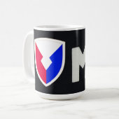 DESCOM Militaire Politie Koffiemok (Voorkant links)