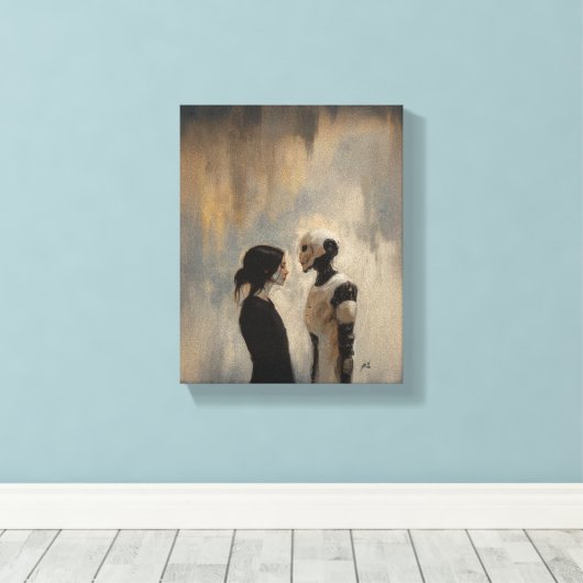 Desconectado Canvas Afdruk (Insitu (Houten vloer))