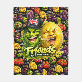 Description Fleece Deken