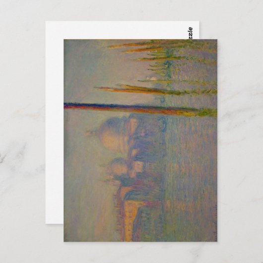 Description Grand Canal, Venice, 1908, door Claude Briefkaart (Voorkant / Achterkant)