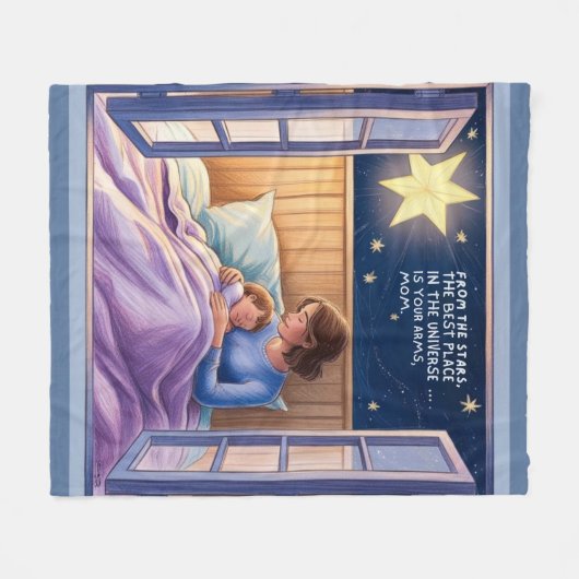 Desde las Estrellas, Mamá Fleece Deken (Voorkant (Horizontaal))