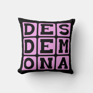 Desdemona, Othello Character Kussen