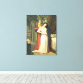 Desdemona Retiting to her Bed, 1849 Canvas Afdruk (Insitu (Houten vloer))