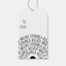 Desejos de Natal - Amor Fé Esperança Cadeaulabel