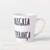 Desejos de Natal - Amor Fé Esperança Latte Mok (Rechts)