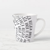 Desejos de Natal - Amor Fé Esperança Latte Mok (Rechts)