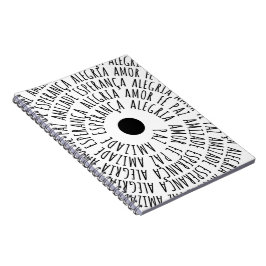 Desejos de Natal - Amor Fé Esperança Notitieboek