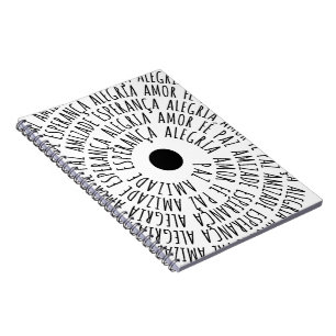 Desejos de Natal - Amor Fé Esperança Notitieboek