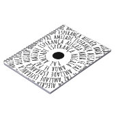 Desejos de Natal - Amor Fé Esperança Notitieboek (Linkerzijde)