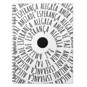 Desejos de Natal - Amor Fé Esperança Notitieboek (Voorkant)