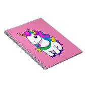 Desenho Divertido Unicórnio Notitieboek (Rechterzijde)