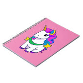 Desenho Divertido Unicórnio Notitieboek (Linkerzijde)