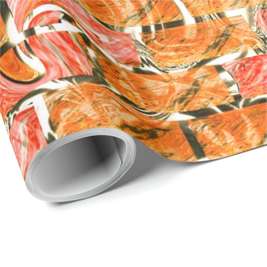 Desenho no estilo tijolos com tom de brilho cadeaupapier (Rol Hoek)