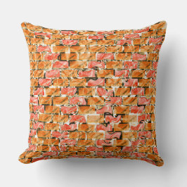 Desenho no estilo tijolos com tom de brilho kussen