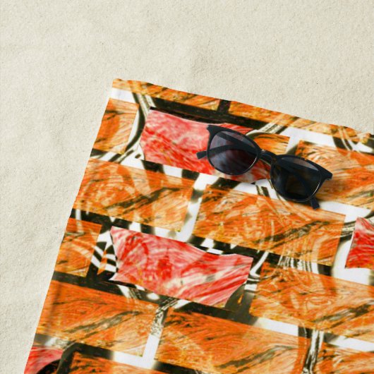 Desenho no estilo tijolos com tom de brilho strandlaken (In situ)