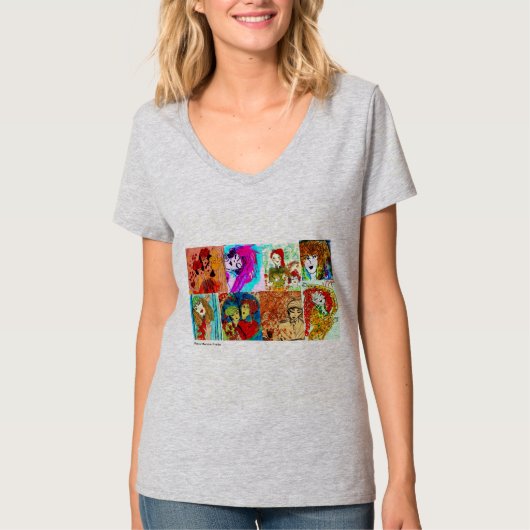 Desenhos da Rose T-shirt (Voorkant)