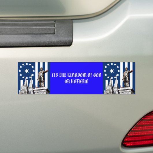 Deseret-Bumpersticker Bumpersticker (Op auto)