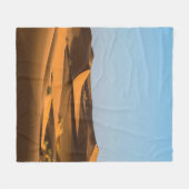 DESERT 3D WALLPAPIER FLEECE DEKEN (Voorkant (Horizontaal))