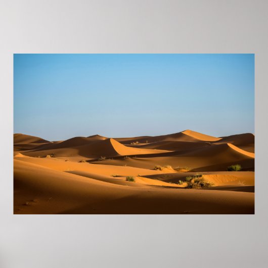 DESERT 3D WALLPAPIER POSTER (Voorkant)
