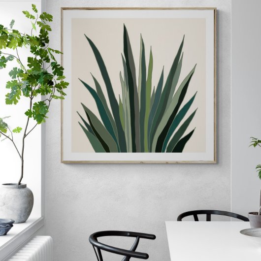 Desert Agave Poster en downloadbare print