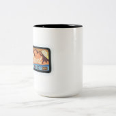 Desert Aire Patch-Mok Tweekleurige Koffiemok (Center)